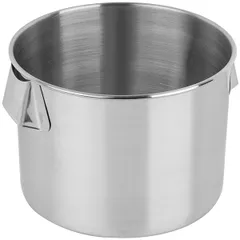 Round container, for food warmer  stainless steel  7.6 l  D=24, H=20 cm  silver.