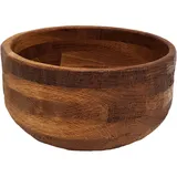 Миска большая дуб D=24,H=13см тем.дерево