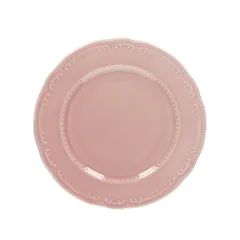 Тарелка «В.Виена Шарм» для хлеба фарфор D=16см розов.