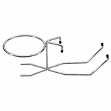 Подставка для ведра для шампанского настольная хром D=18см