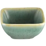 Салатник «Тренд сплит» фарфор ,H=35,L=70,B=70мм зелен.