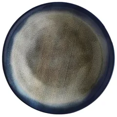 Тарелка глубокая «Нанокрем Дарк Блю» фарфор D=210,H=38мм тем.син.,зелен.