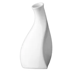 Decanter for oil and vinegar “Isabell”  porcelain  180ml  D=69, H=146mm  white