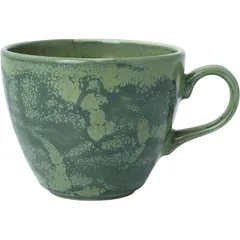 Чашка чайная «Аврора Везувиус Бернт Эмералд» фарфор 228мл D=9см изумруд.