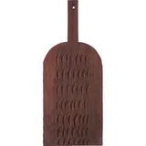 Доска для подачи «Кольцо» темный дуб ,H=3,L=48/34,B=20см