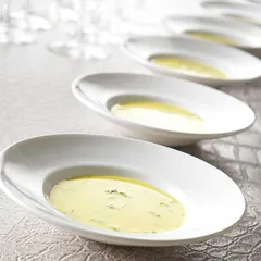 Тарелка глубокая «Монако Вайт» фарфор 120мл D=180,H=25мм белый, изображение 4