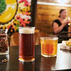 Стакан для подачи «Эскаль» стекло 420мл D=97,H=96мм прозр., изображение 3