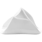 Салфетница фарфор белый,матовый