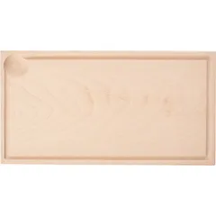 Steak board  beech , H=2, L=41, B=21cm  beige.