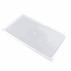 Lid for gastronorm container GN 1/1  plastic , L=53, B=32.5 cm  semi-transparent.