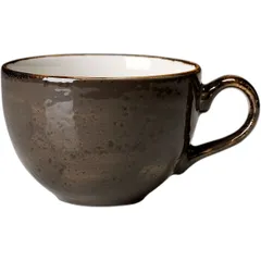 Чашка кофейная «Крафт Грэй» фарфор 85мл D=65,H=50,L=85мм серый
