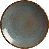 Тарелка «Анфора Алма» мелкая керамика D=19см голуб.