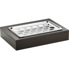 Станция буфетная для охлаждения йогурта + охл. эл-т, цвет венге мдф ,H=12,L=64,B=46см