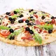 Блюдо для пиццы «Эволюшнс Солюшн» стекло D=32см белый, изображение 4