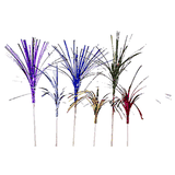 Decorations for cocktails “Palm” on skewers [100 pcs]  foil, wood , L=19cm  multi-colored.