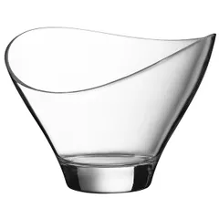 Ice cream bowl “Jazzd” glass 250ml D=125,H=92mm clear.