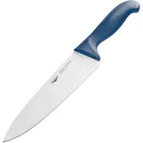 Нож поварской сталь ,L=405/260,B=55мм синий,металлич.