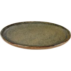 Plate “Surfis” ceramics D=270,H=15mm gray