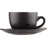 Чайная пара «Оникс» керамика 200мл D=150,H=65мм черный