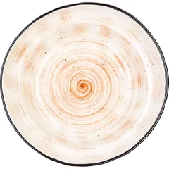 Салатник «Пастораль» фарфор 1,2л D=22,H=7см оранжев., изображение 3