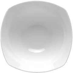 Salad bowl “Celebration”  porcelain  D=14.5 cm  white