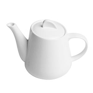 Чайник заварочный «Перла» фарфор 270мл белый, Объем по данным поставщика (мл): 270