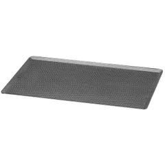 Perforated baking tray blue steel ,H=2,L=54,B=33cm metal.