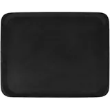Поднос прямоугольный прорезин. ,L=46,B=36см черный