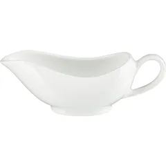 Sauce boat “White” Classic porcelain 150ml ,H=59,L=164,B=71mm white