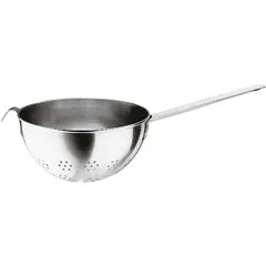 Colander stainless steel D=26,H=14,L=55cm metal.