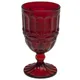 Бокал для вина «Соланж» стекло 275мл D=80,H=146мм красный, Цвет: Красный, изображение 2