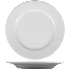 Plate “Trend” small  porcelain  D=17cm  white