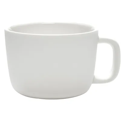 Чашка чайная «Пас-парту» фарфор 200мл D=85,H=61мм белый,матовый, Цвет: Белый
