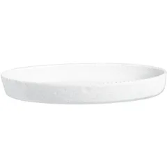 Oval dish  porcelain ,H=45,L=280,B=160mm white