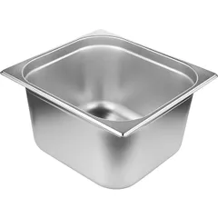 Gastronorm container (2/3)  stainless steel  15.6 l , H = 20, L = 32.5, B = 35.4 cm  metal.