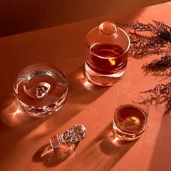 Штоф с крышкой хр.стекло 1,25л D=13,2,H=19см, изображение 2