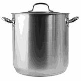 Кастрюля-котел с крышкой сталь нерж. 36,5л D=36,H=36см