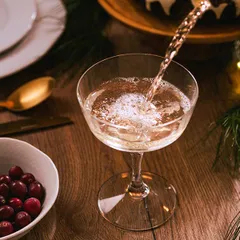 Шампанское-блюдце «Америка 20х» стекло 275мл D=10,7,H=14см прозр., изображение 3