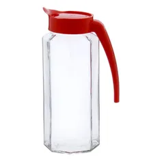 Кувшин «Призма» с крышкой стекло 1л ,H=23см прозр.