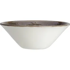 Salad bowl “Revolution Granite”  porcelain  0.585 l  D=16.5 cm  gray, brown.