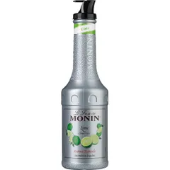 Основа для напитков «Лайм» фруктовая Monin пластик 1л D=91,H=280мм, Состояние товара: Новый, Вкус: Лайм