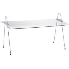 Экран защитный для буфетной станции для охлаждения пластик,сталь нерж. ,H=39,L=65,B=42см