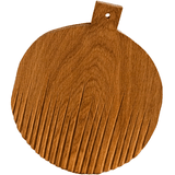 Доска для подачи «Лед» светлый дуб D=24,H=3,L=4см