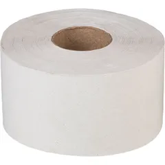 Бумага туалетная в рулоне однослойная 200м свет.-сер.