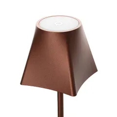 Лампа настольная «Этэре» LED алюмин. D=13,H=38см медный, изображение 2