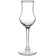 Grappa glass glass 95ml D=43,H=180mm clear.