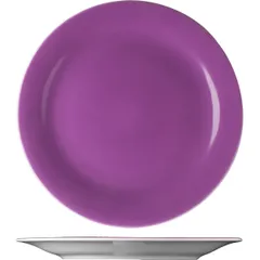 Plate “Daisy” small  porcelain  D=19.5 cm  violet.