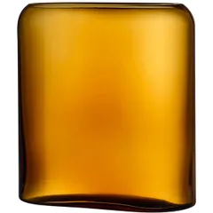 Ваза для цветов «Лэйерс» хр.стекло ,H=27,6см желт.