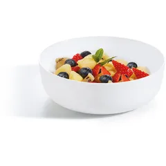 Блюдо для подачи «Эволюшнс Уайт» стекло 2л D=220,H=66мм белый, изображение 3