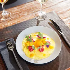 Тарелка «Эволюшнс Гранит» мелкая стекло D=19см серый, изображение 3